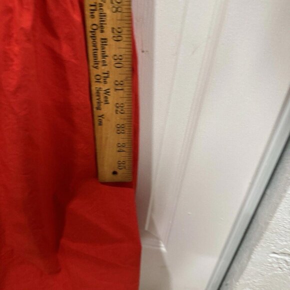Code X Mode Cotton Blend Red Tailored Maxi Dress, Size Xsmall Xs - Picture 10 of 12